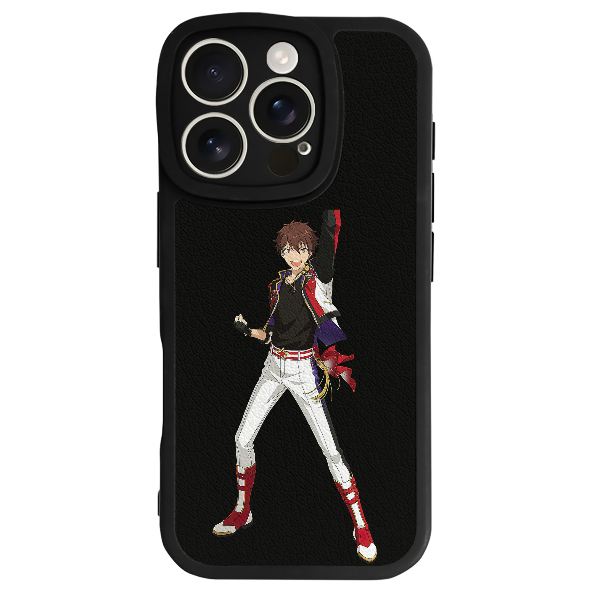 （画像用） あんさんぶるスターズ! Ensemble Stars 【iPhone 16シリーズ対応】シリコンスマホケース（レザー調） 材質：シリコン